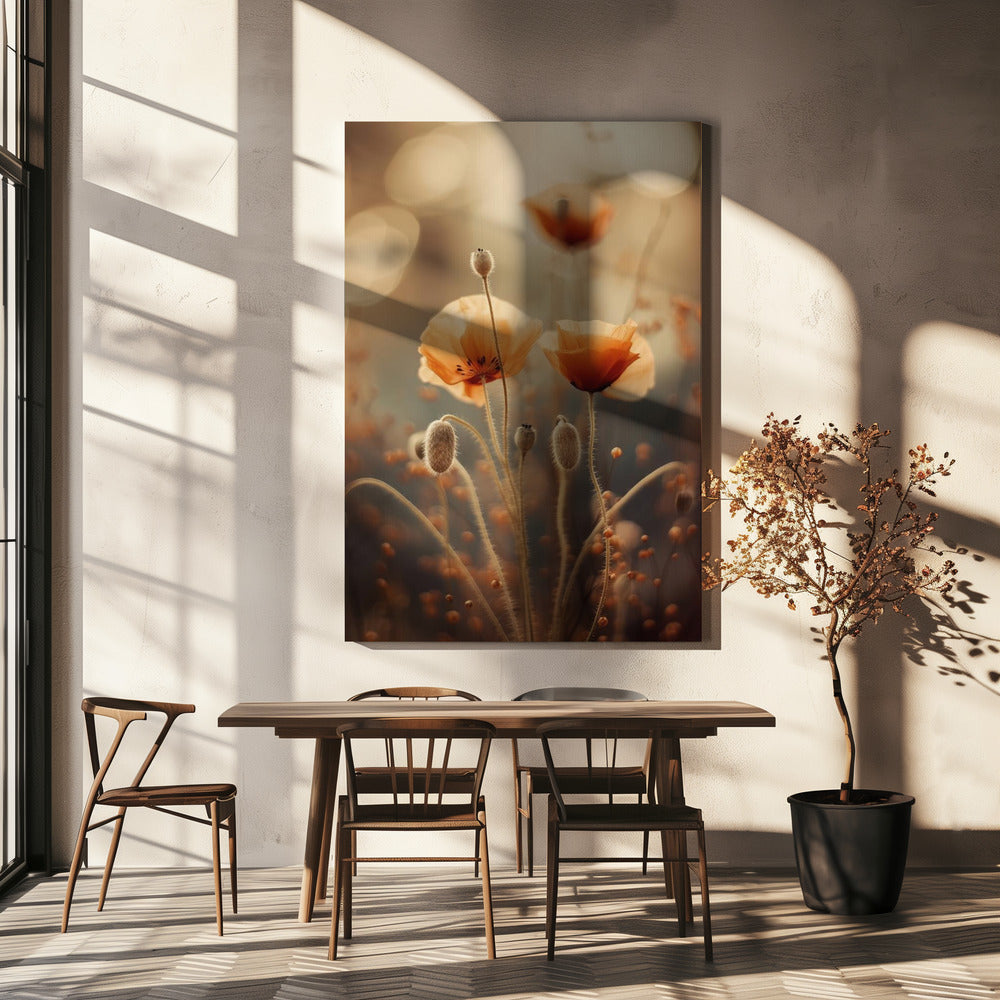 Mohnblumengeflüster | Leinwand
