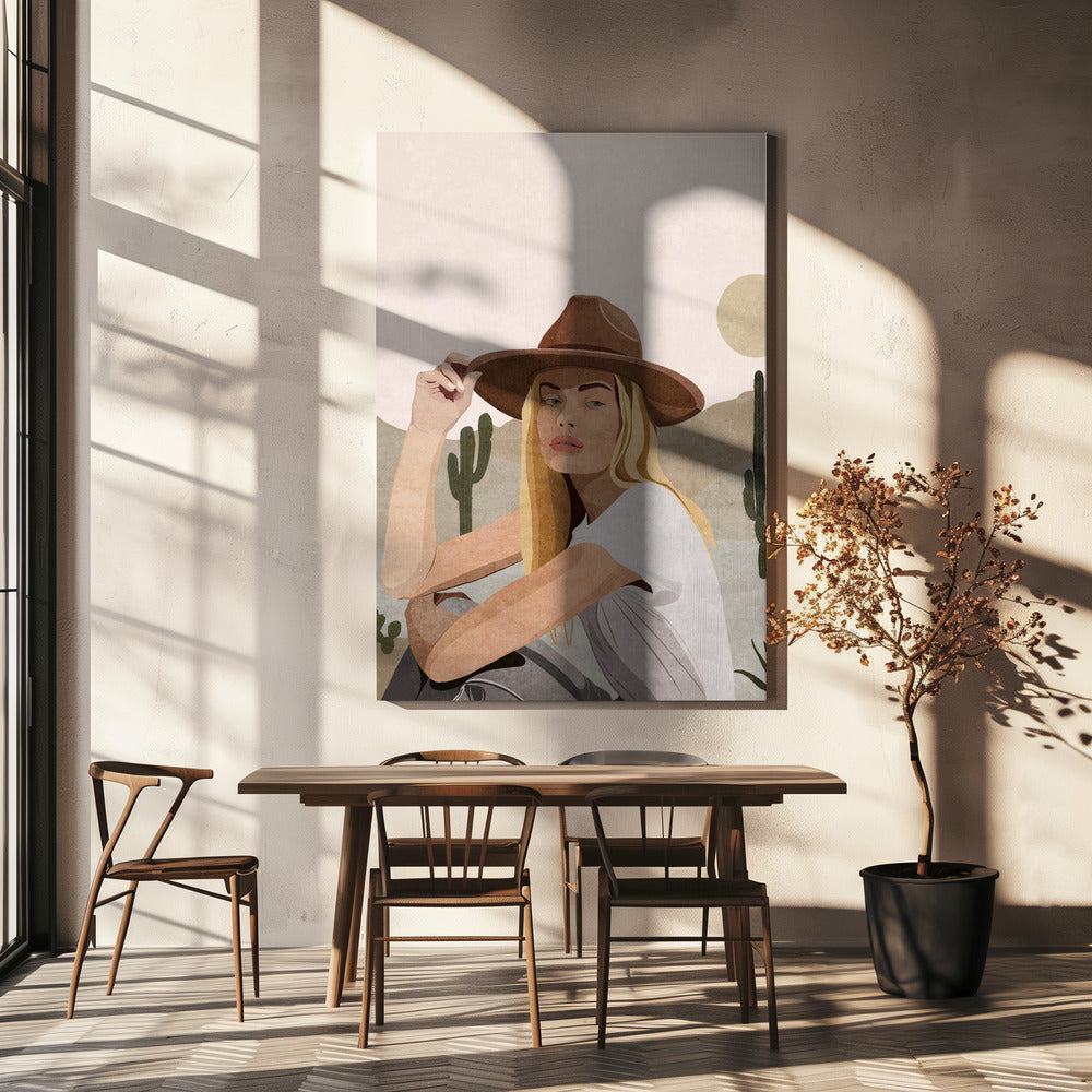 Cowgirl | Leinwand