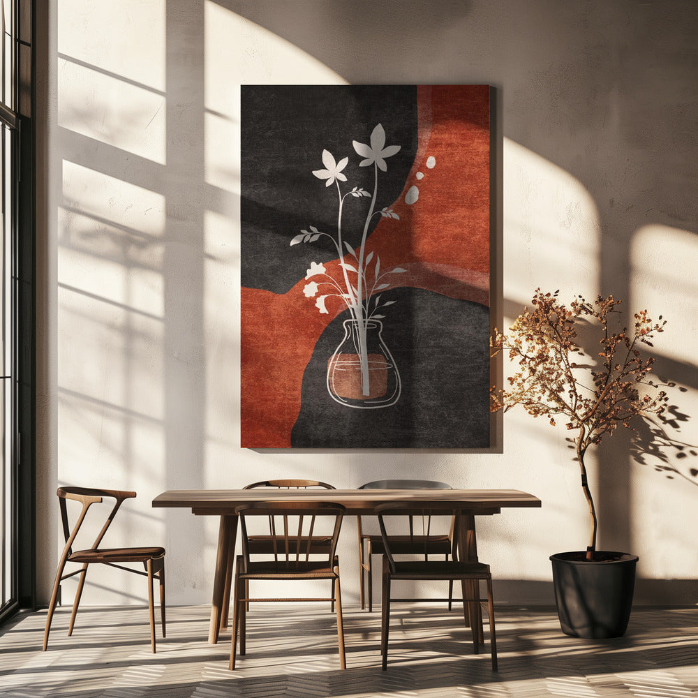 Vase der Laune | Leinwand