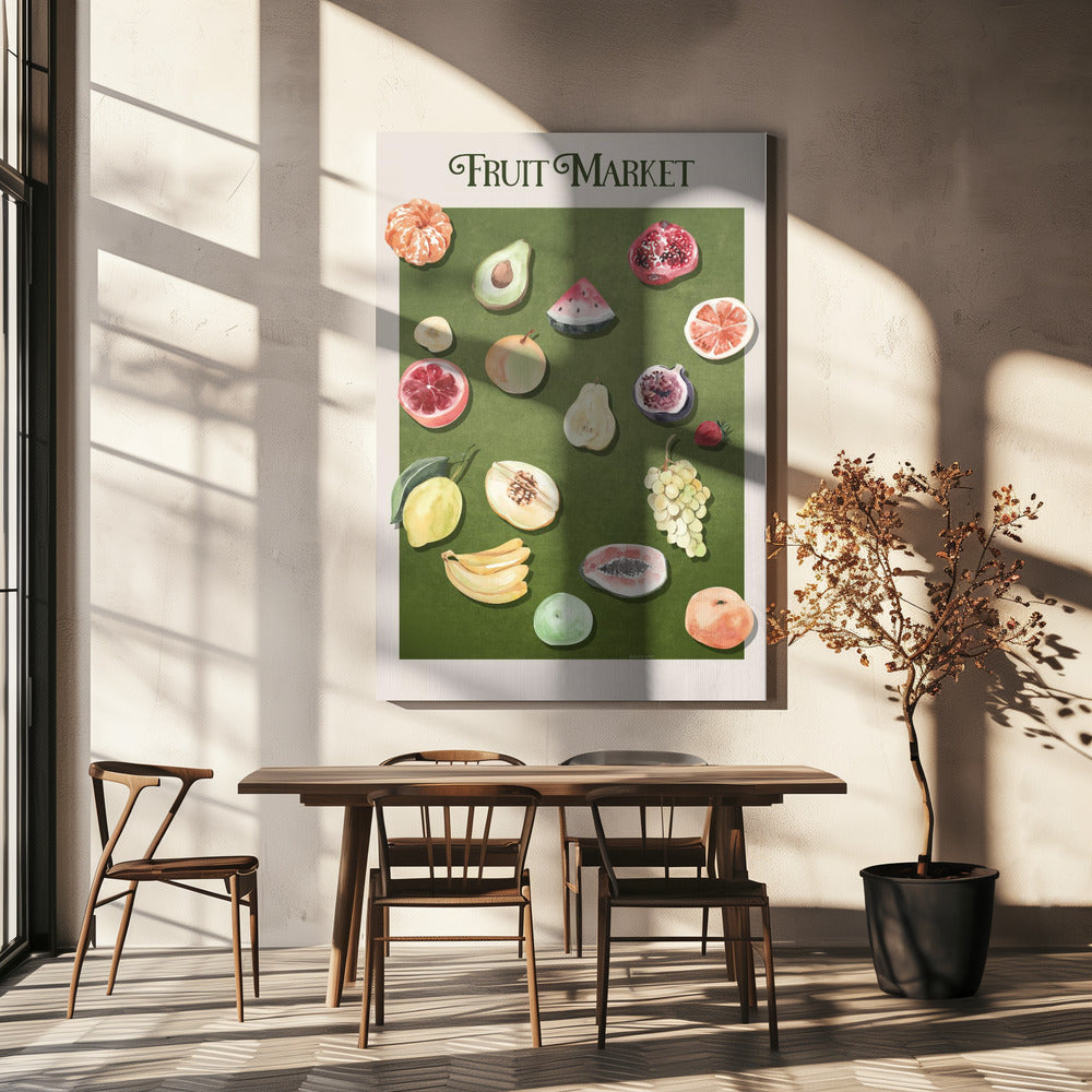 Bunte Ernte | Leinwand