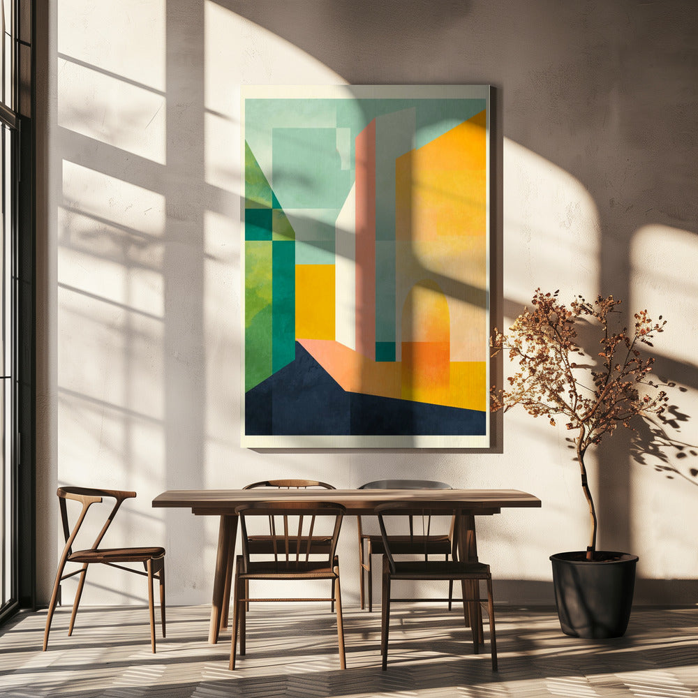 Spaces 3 Stadt | Leinwand