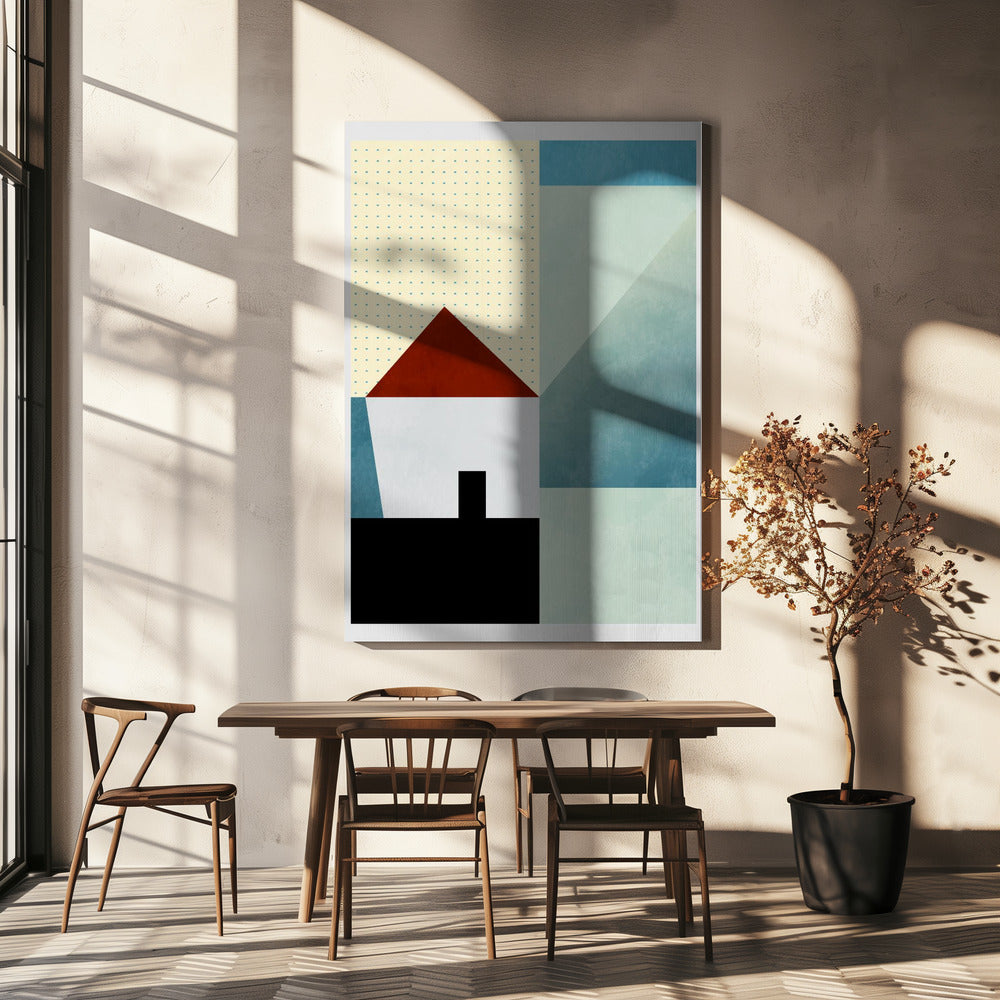 Spaces Bleu House | Leinwand