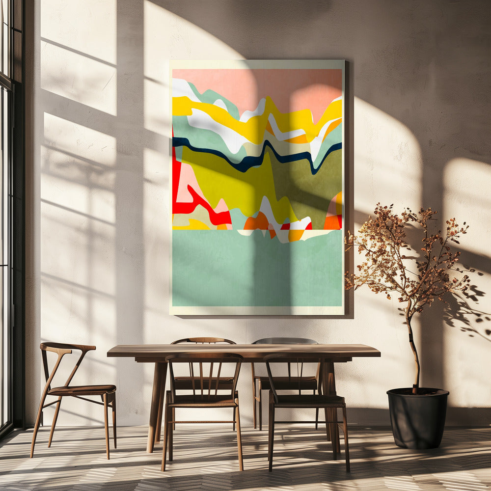 Räume Landschaft | Leinwand