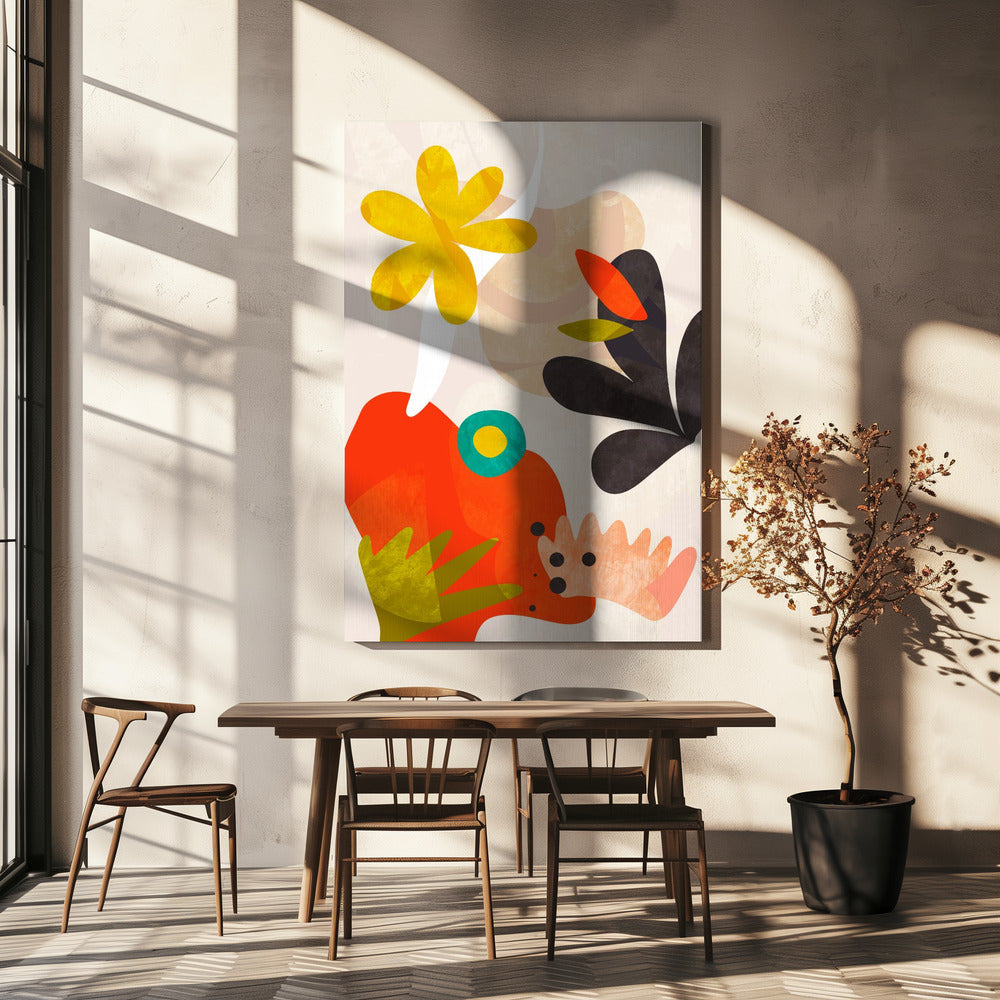 Ausschnitte Bauhaus Kopie | Leinwand
