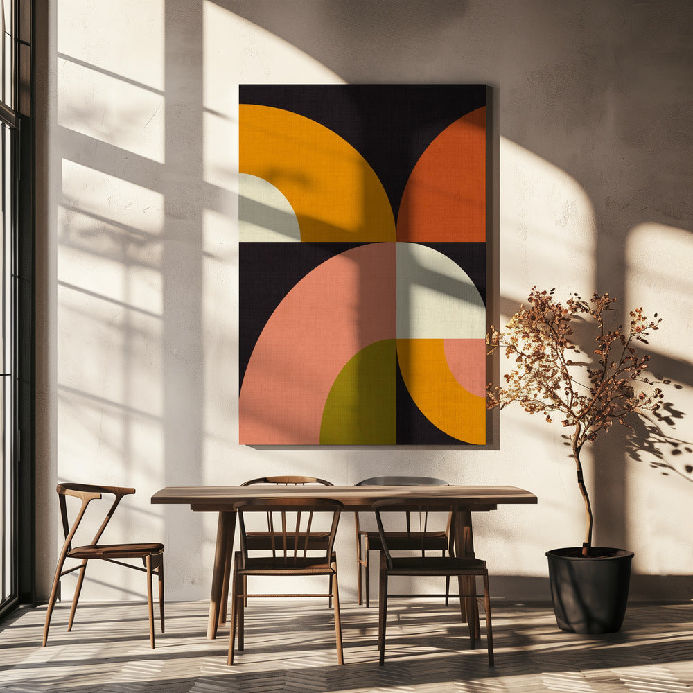 Geo Shapes Herbst 21 Geo | Leinwand