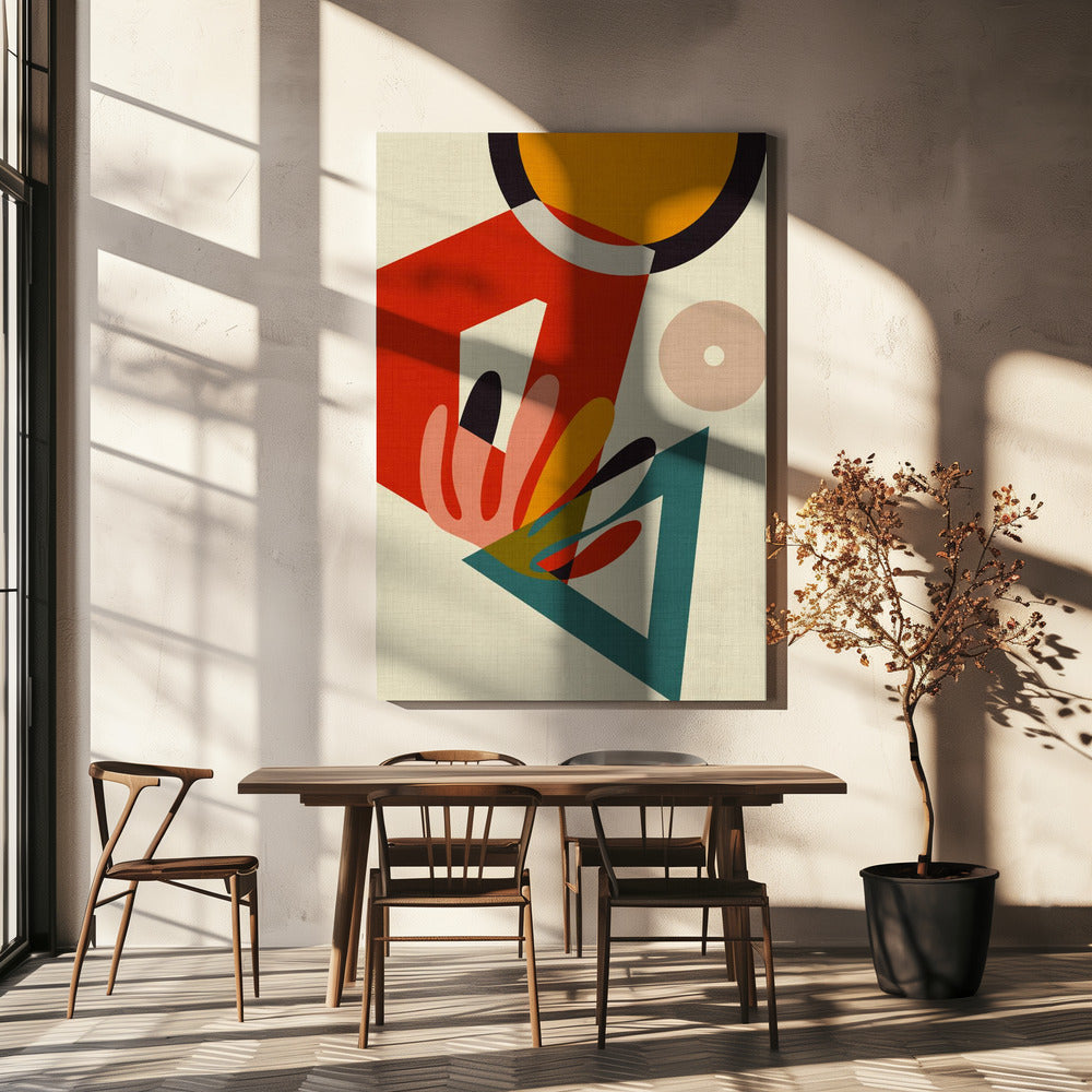 Mid Century Cirque 2 | Leinwand