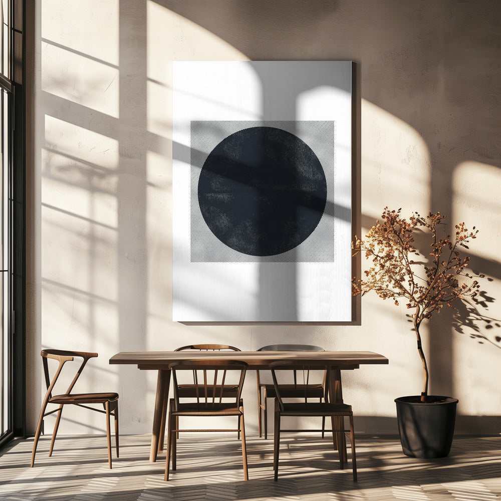 Schatten der Sonnenfinsternis | Leinwand