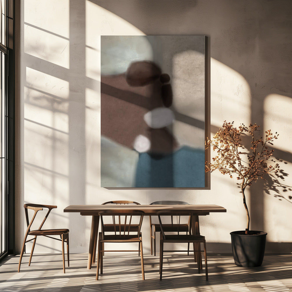 Schwimmende Felsen | Leinwand