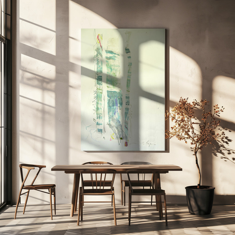 Funkelnd im Licht | Leinwand