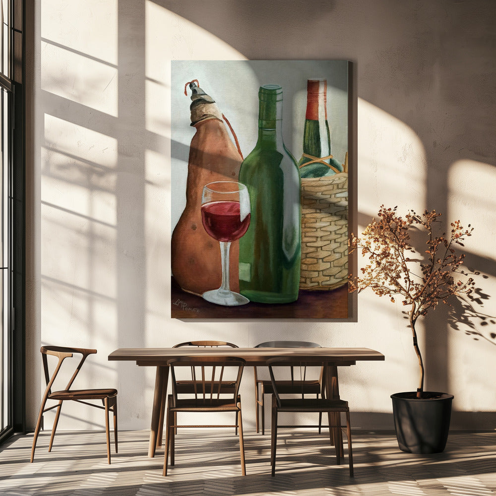 Im Weingut | Leinwand