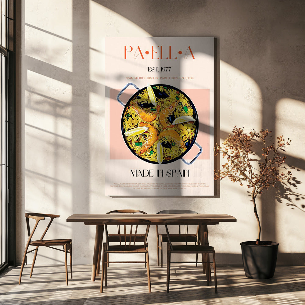 Paella Perfektion | Leinwand