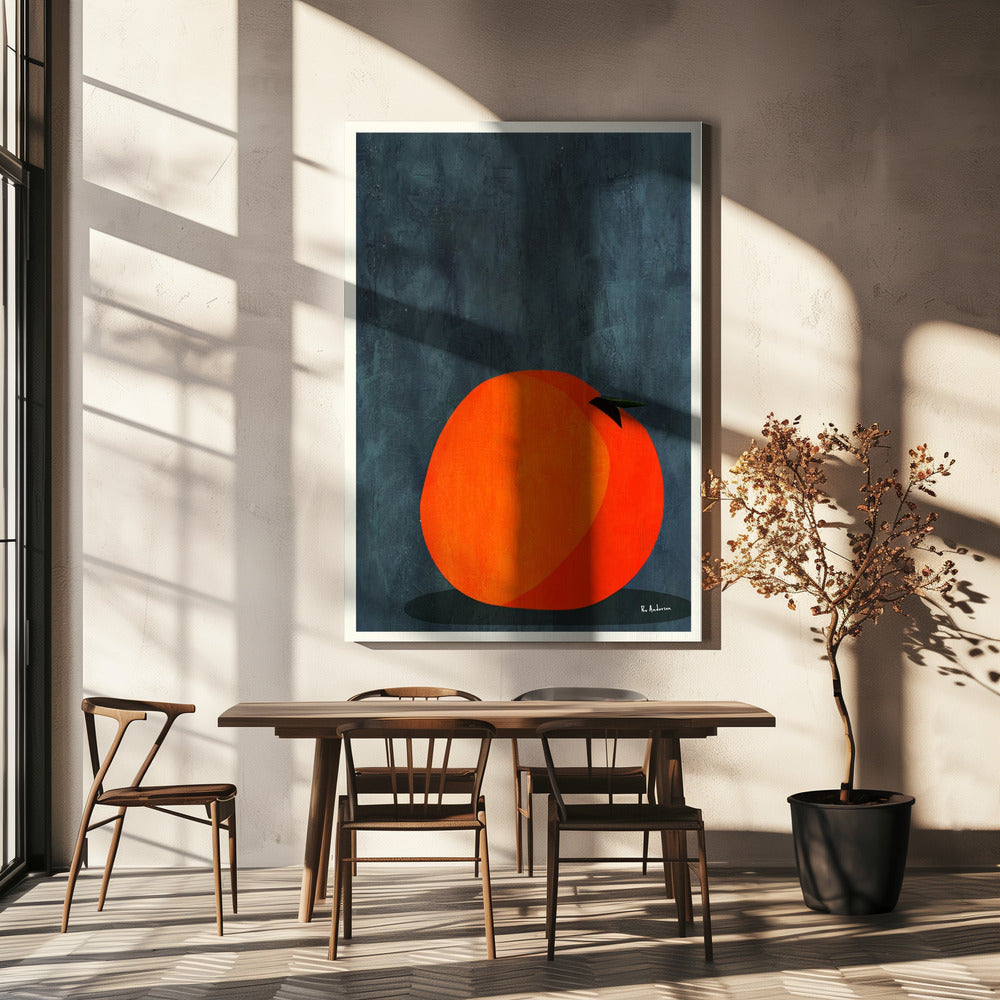 Calmly Sleeping Apple | Canvas