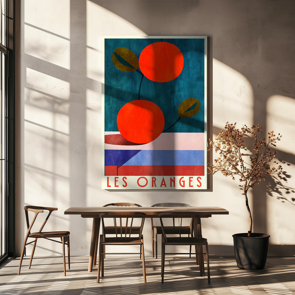 Les Oranges | Leinwand
