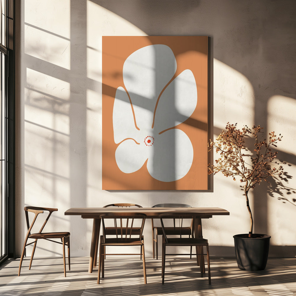White Poppies Flower | Canvas