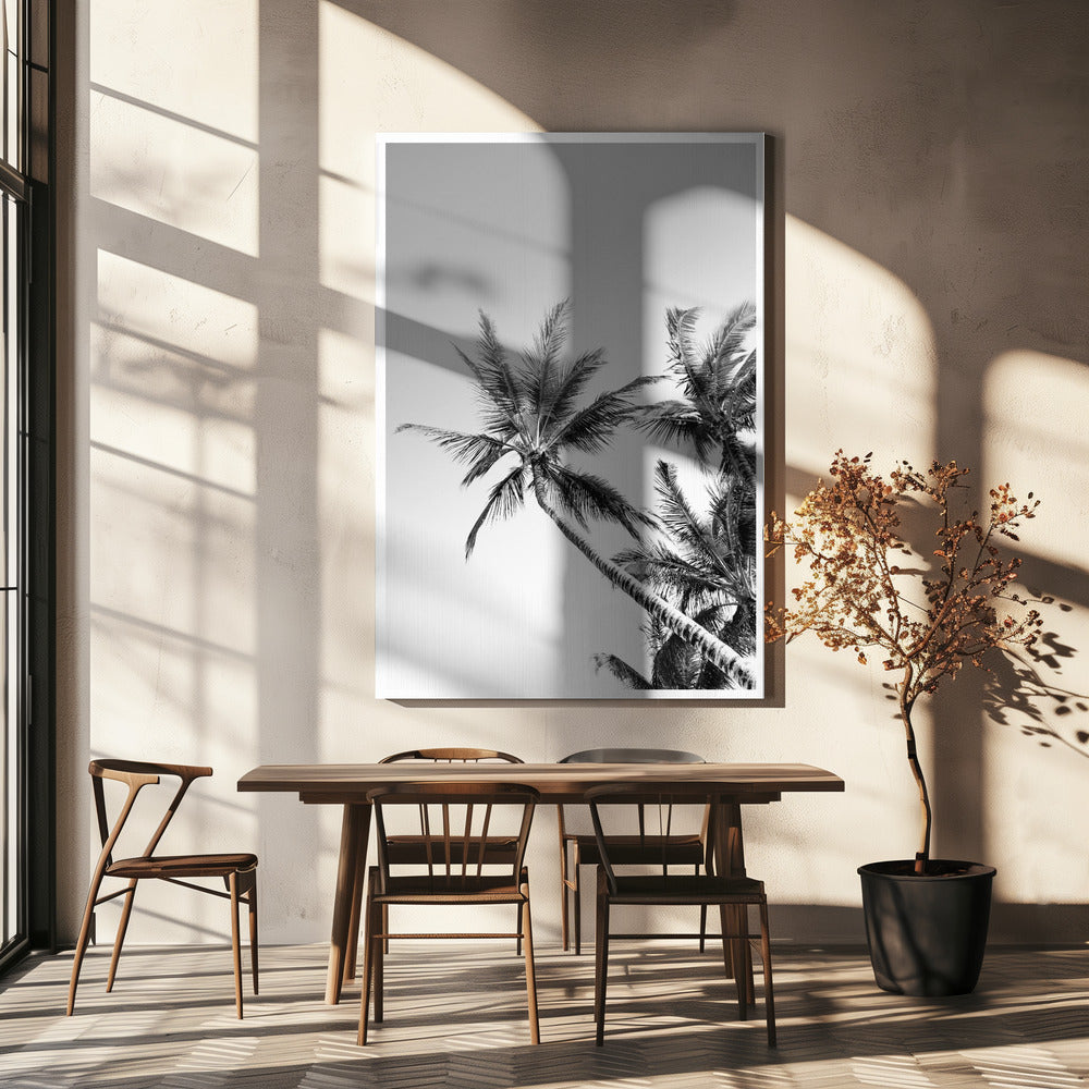 Tropische Silhouetten | Leinwand