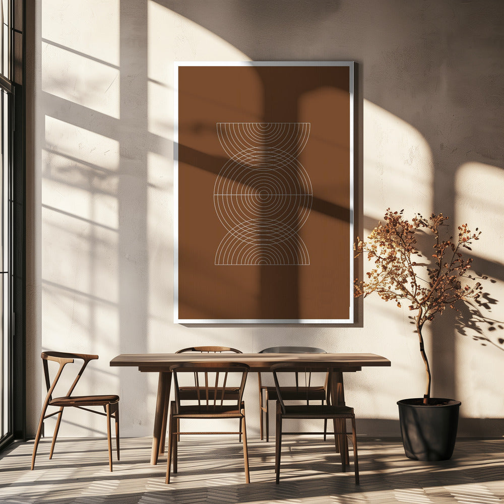 Symmetriewellen | Leinwand