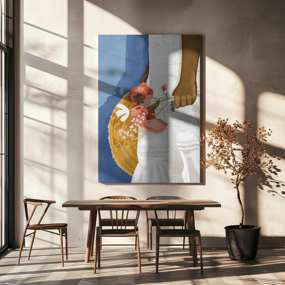 Gefühl von Blau | Leinwand
