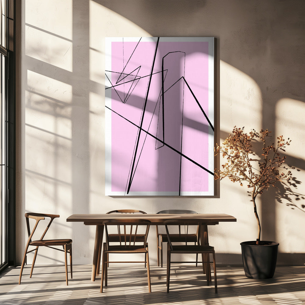 Abstract Linescape | Canvas