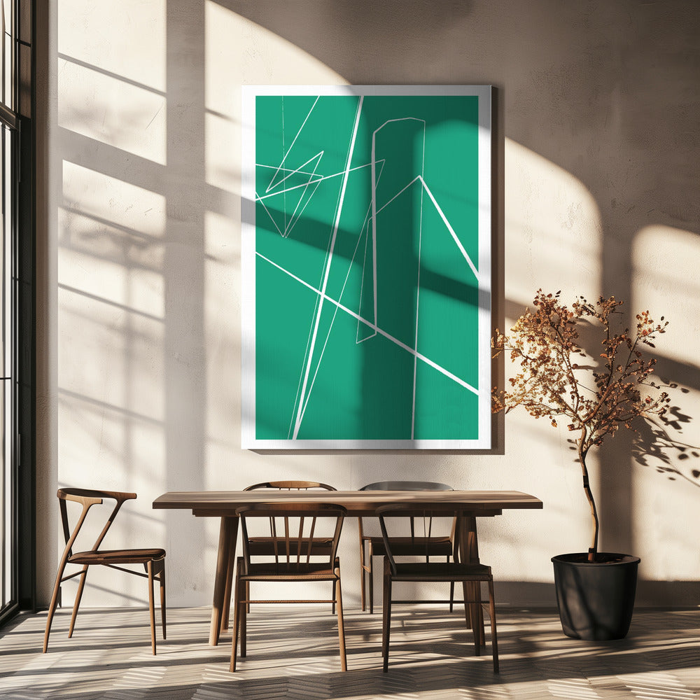 Geometric Escape | Canvas