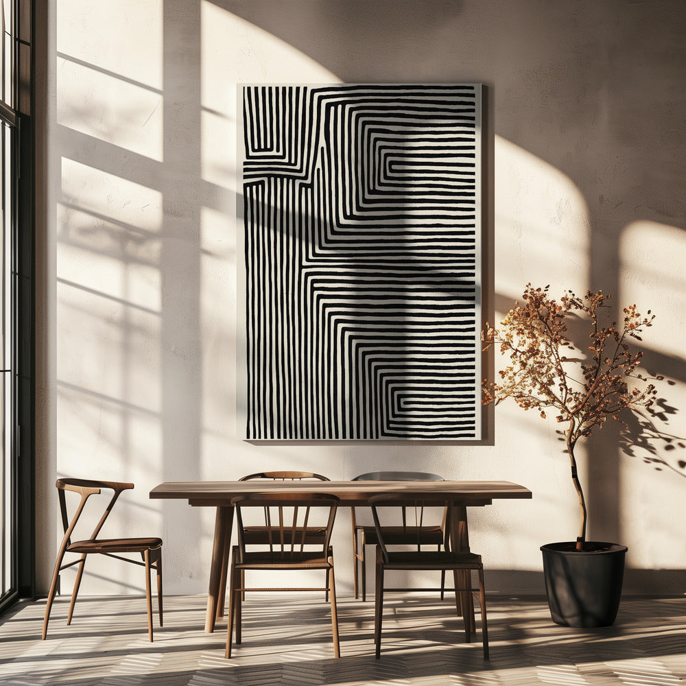 Linear Labyrinth | Canvas