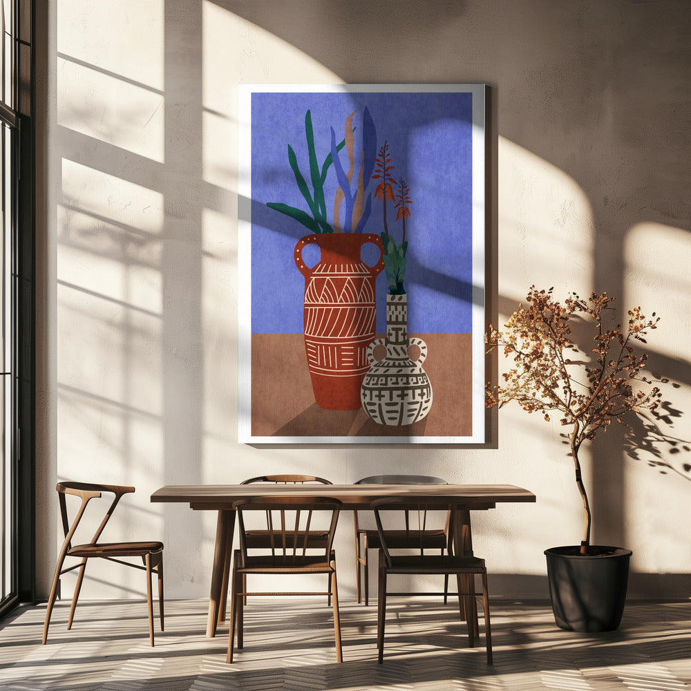 Blumenvase 3ratio 2x3 Druck von Bohonewart | Leinwand