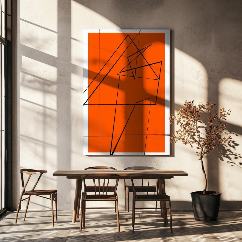 Geometric Tangle | Canvas