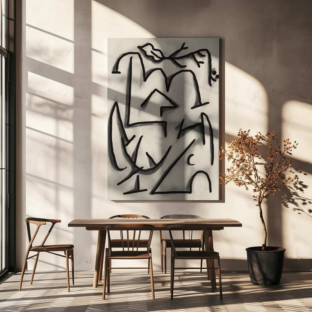 Abstract Linescape | Canvas