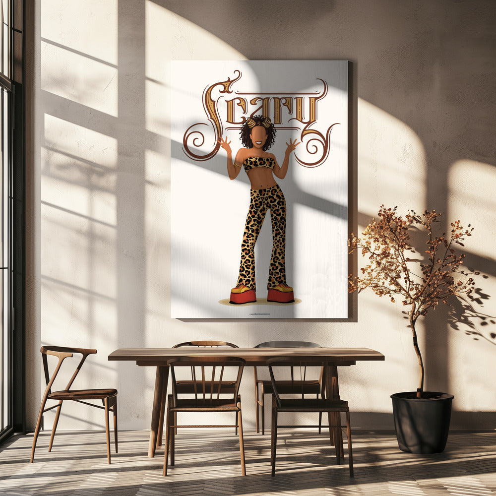 Scary Spice | Canvas