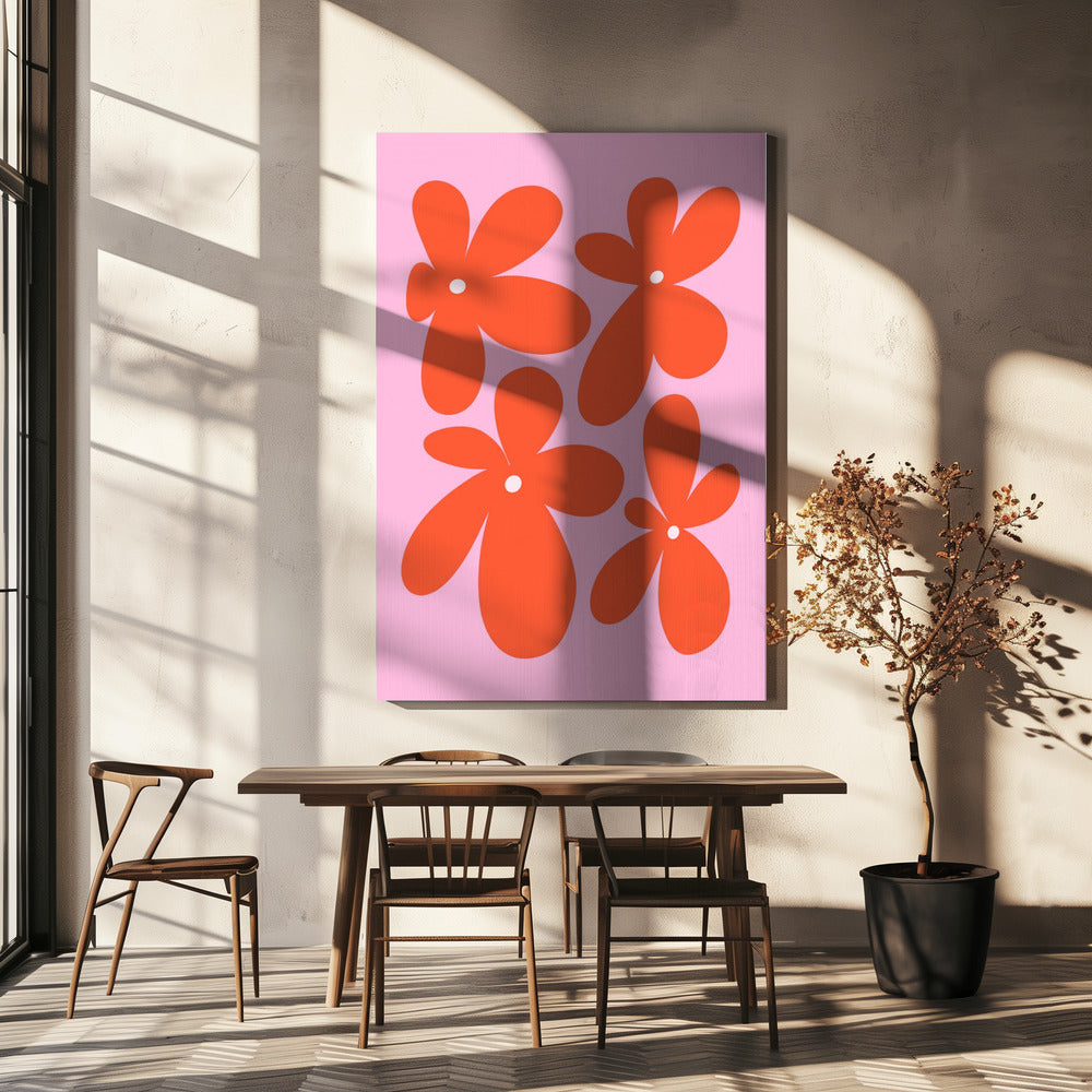 Orange Blossoms Parade | Canvas