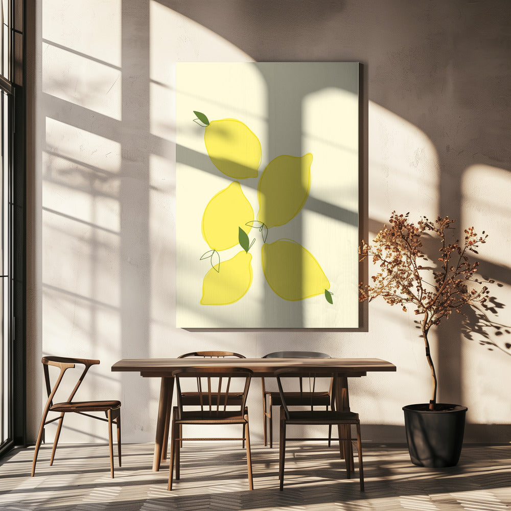 Lemon Harmony | Canvas