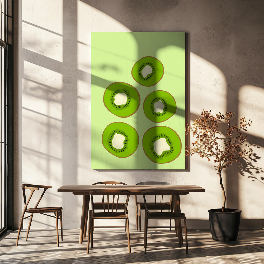 Kiwi Delight | Canvas