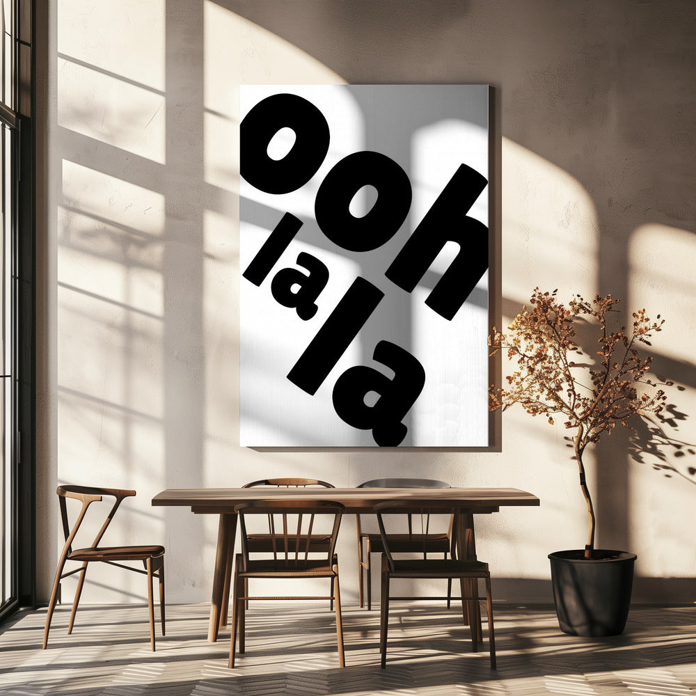 Ooh La La Statement | Canvas