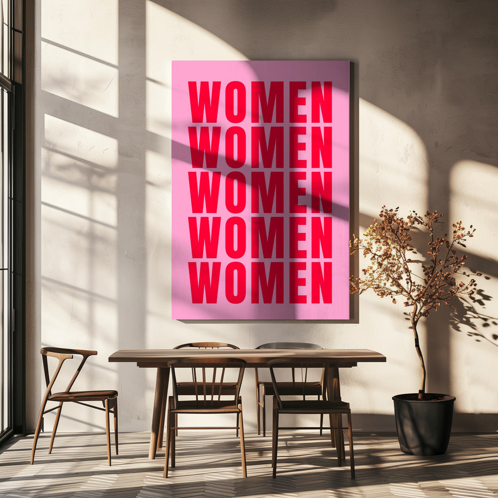 Bold Repeat: Women | Canvas
