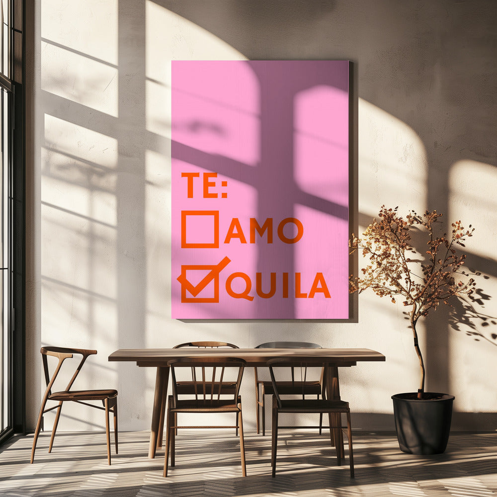 Tequila-Auswahl | Leinwand