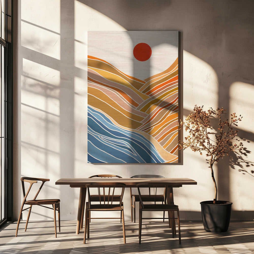 Strandblick | Leinwand