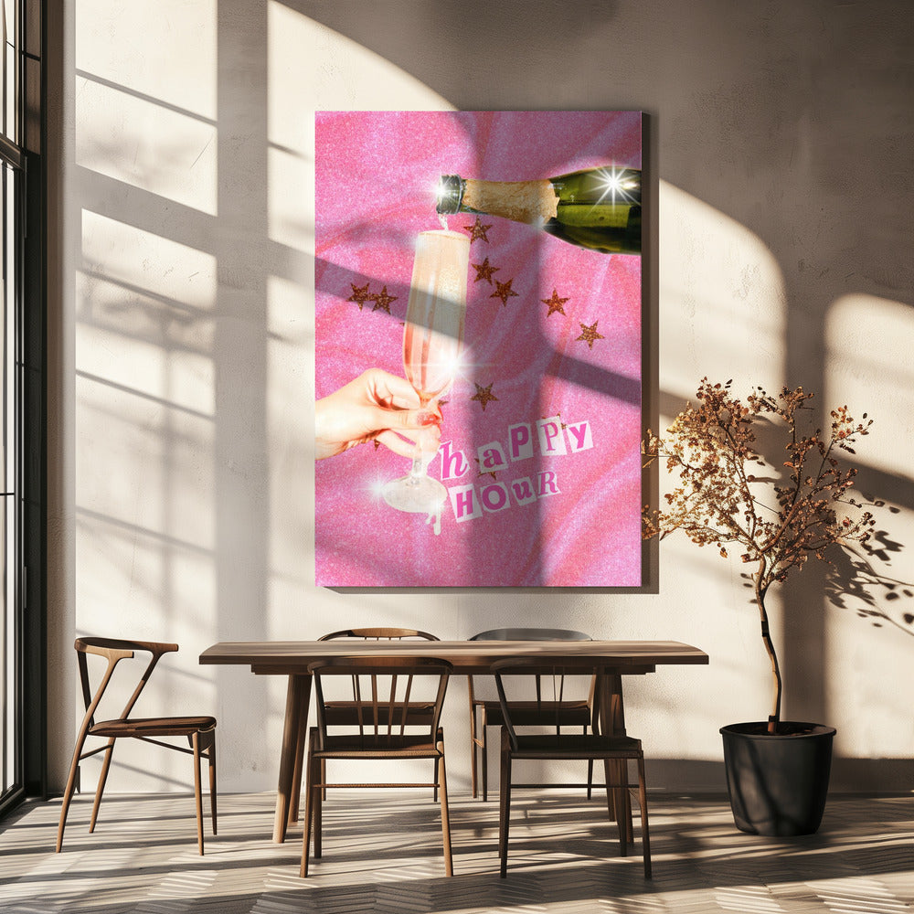Bubbly Celebration | Canvas