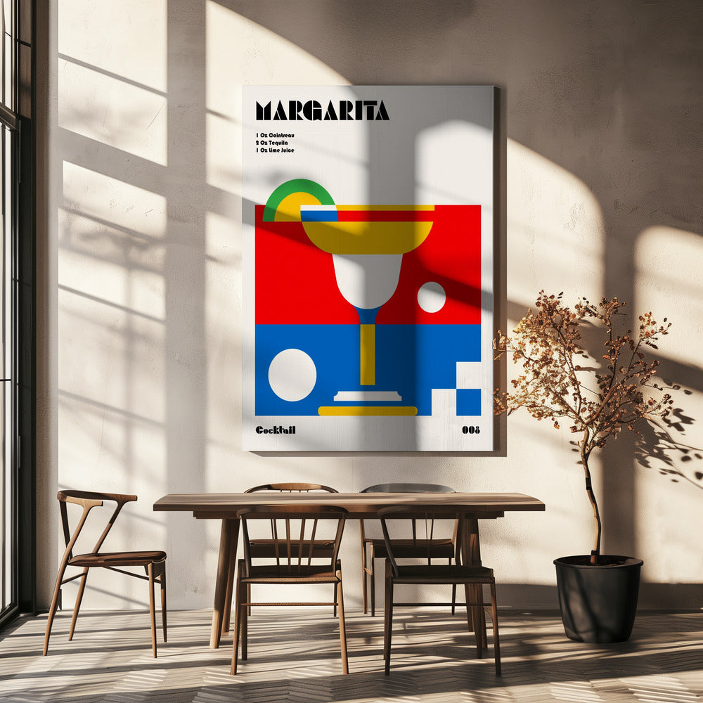 Margarita Bauhaus Cocktail | Leinwand