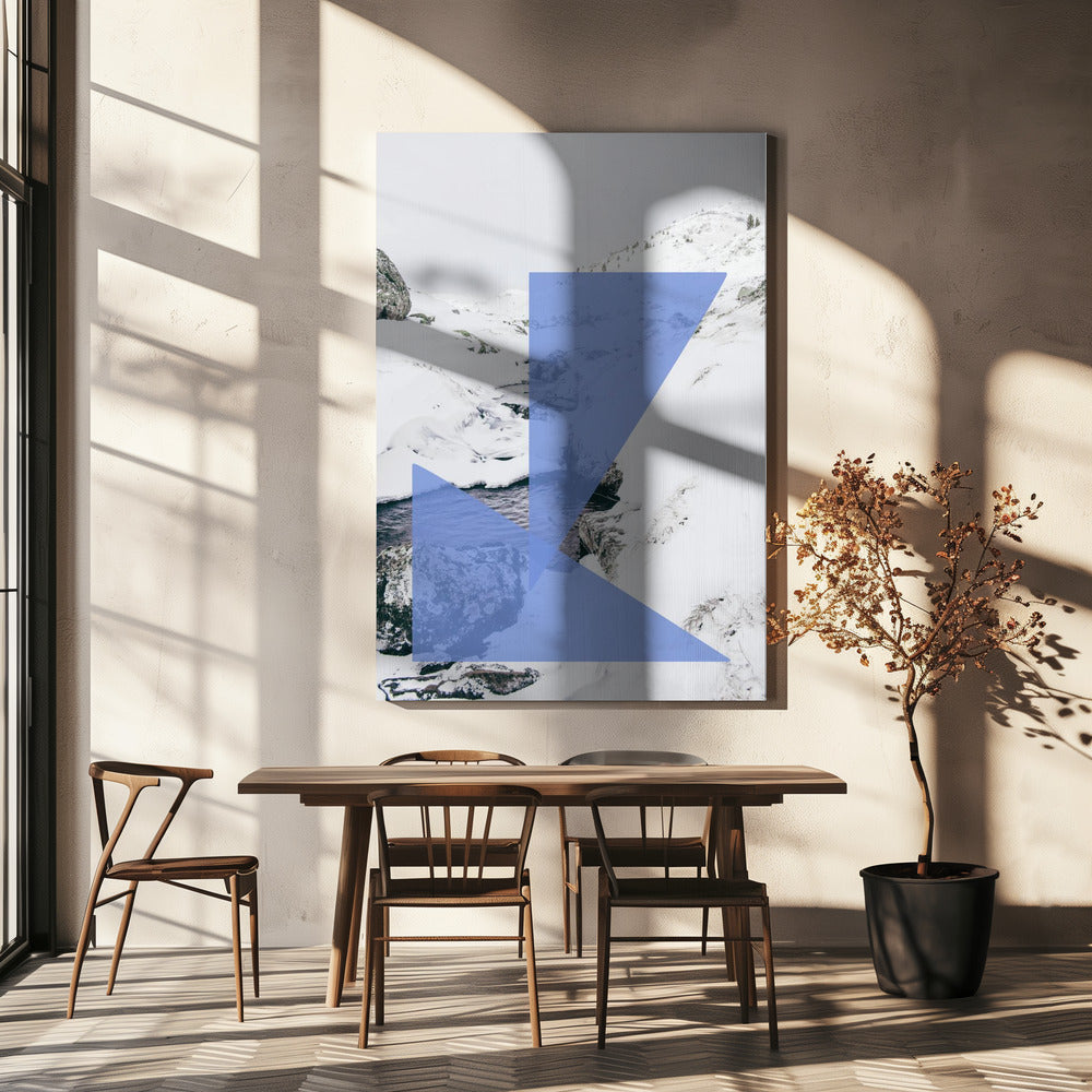 Geometrische Gelassenheit | Leinwand
