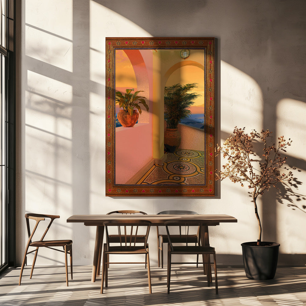 Sonniger Ort | Leinwand