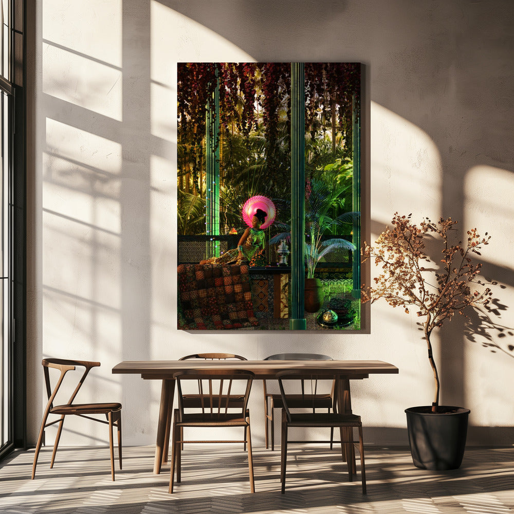 PRINZESSIN IM WALD | Leinwand