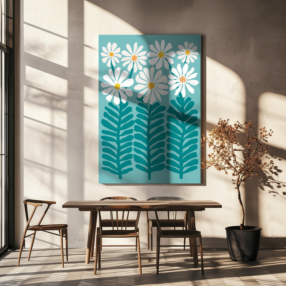 Daisy Floral | Canvas