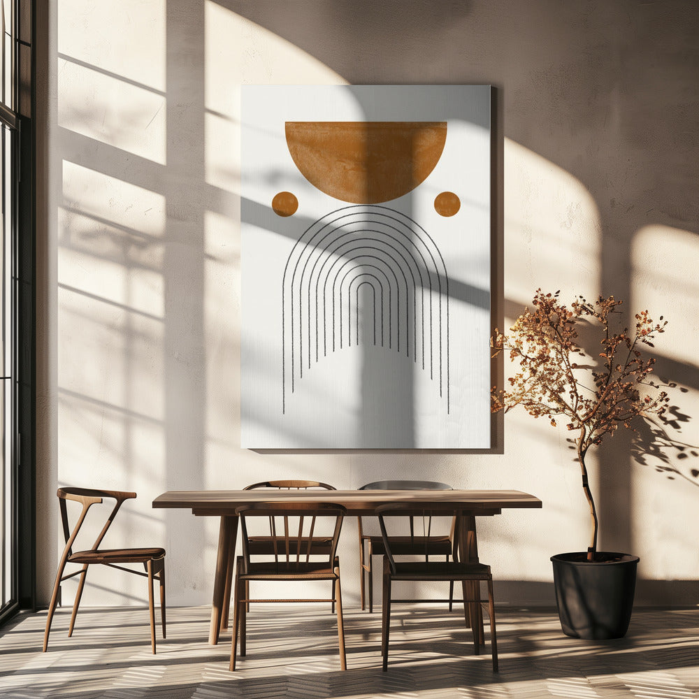 Geometrische Harmonie | Leinwand