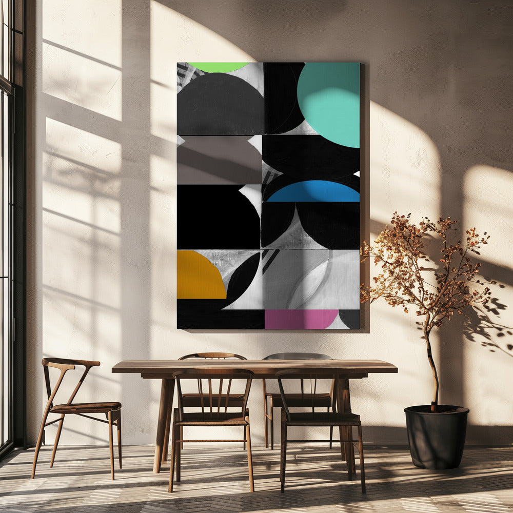 Geometrische Formen | Leinwand