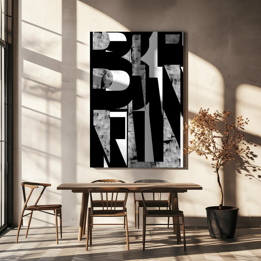 Typografie Nr. 1 | Leinwand