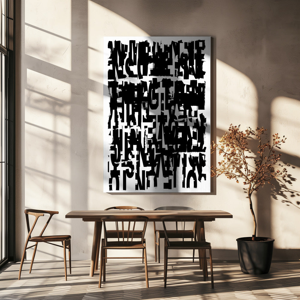 Typografie Nr. 2 | Leinwand