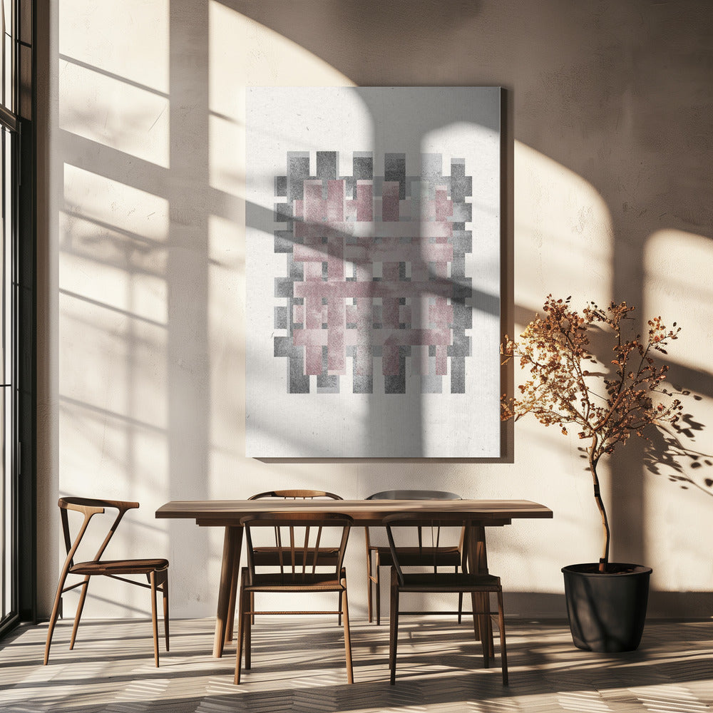 Gewebte Echos | Leinwand