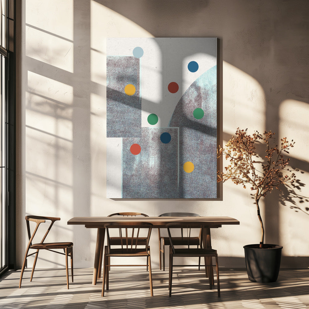 Geometrisches Spiel | Leinwand