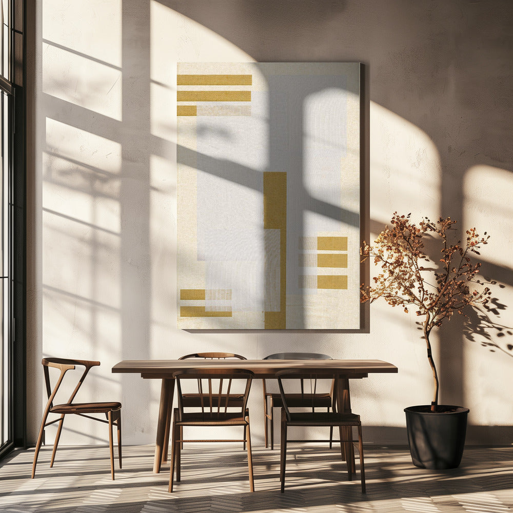 Goldene Harmonie | Leinwand
