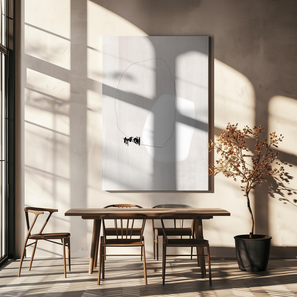 Minimalistische Essenz | Leinwand