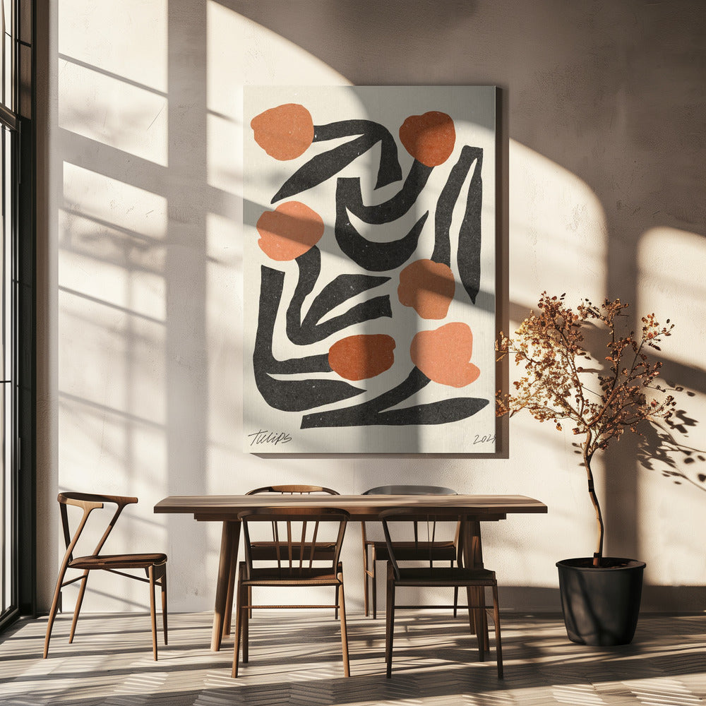 Modern Flower 03 | Canvas